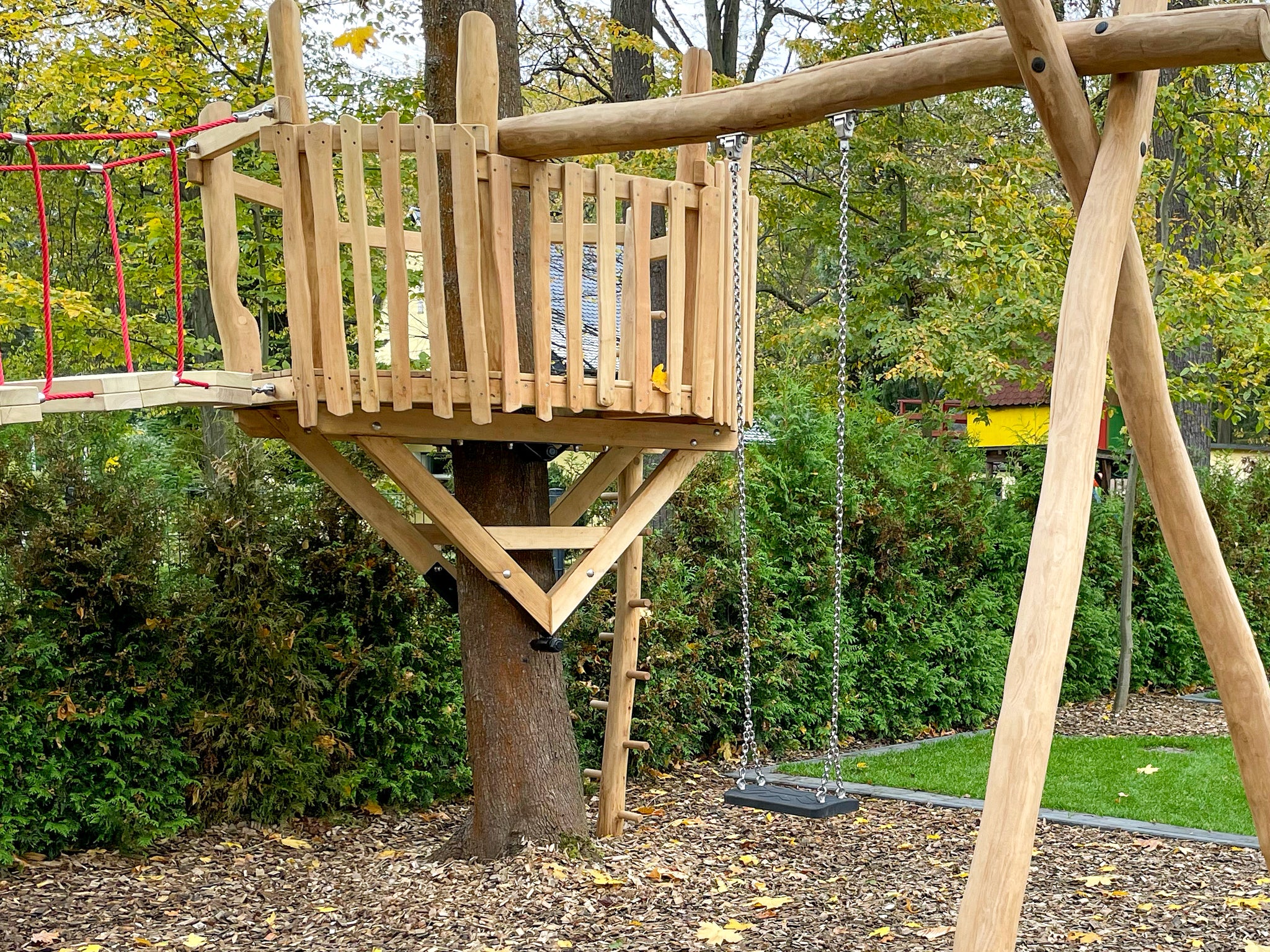 S Baumhaus-Bausatz für 1–2 Bäume, Dreieck V90 - Image 3