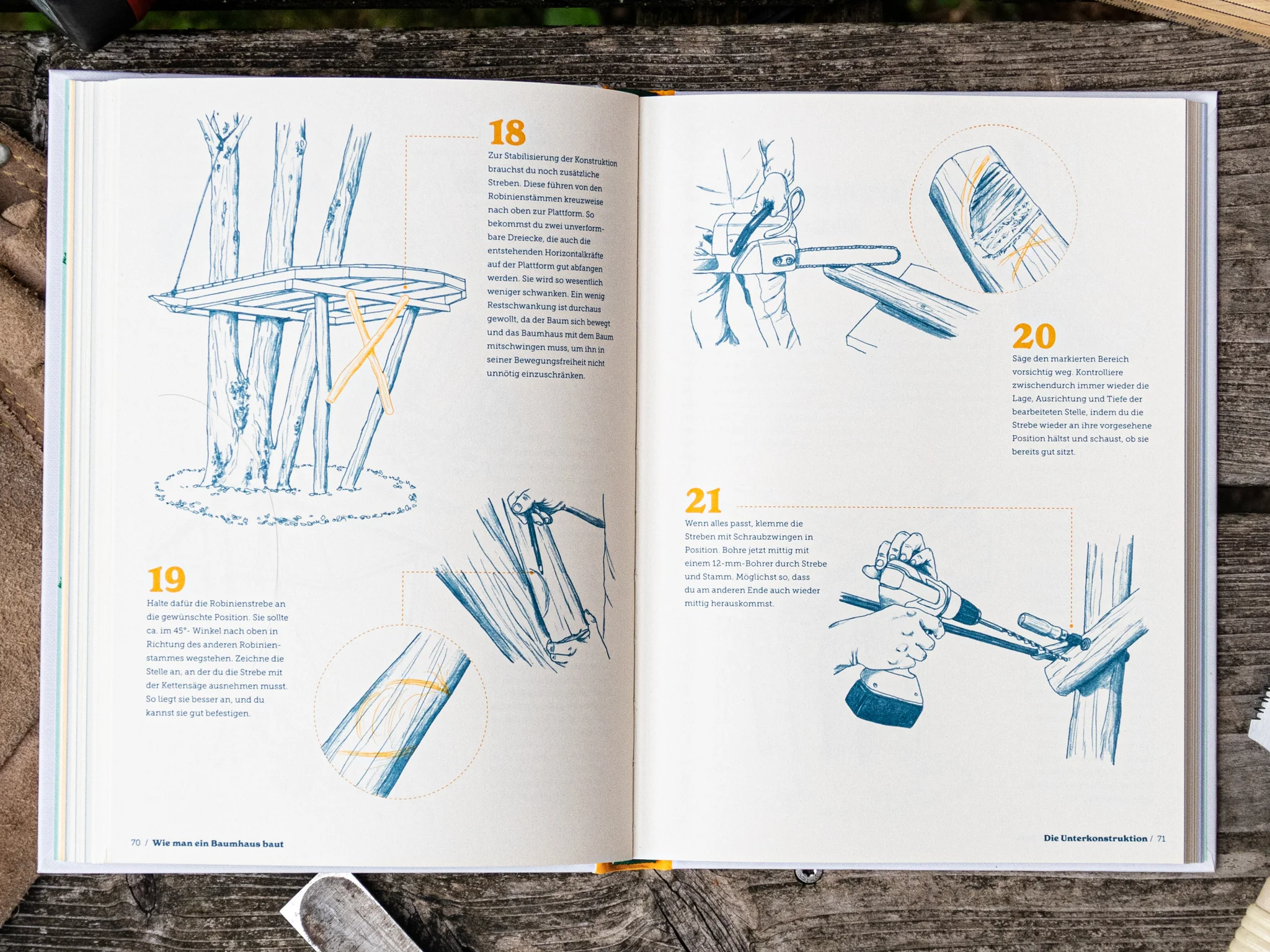 Baumhaus-Buch "Wie man ein Baumhaus baut" - Image 3